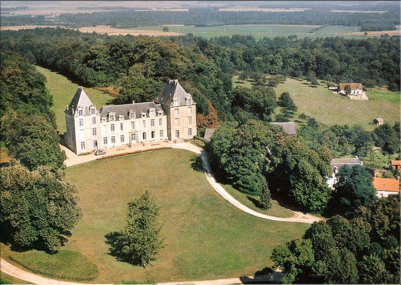 Vue Aérienne du Château.[PATUREL]