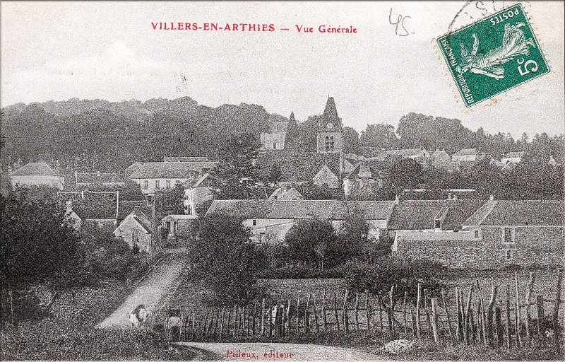 Vue Générale(Sud Est)Route de Villeneuve.[TEISSIER]