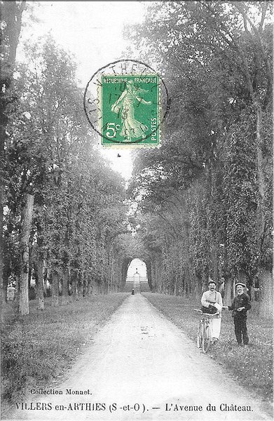 Allée du Château.1913.[LEFORT]